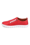 Miz Mooz Fashion Sneaker - Style Mackee, red, inside