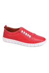 Miz Mooz Fashion Sneaker - Style Mackee, side2, red