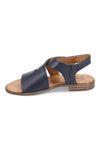 Inside view of Miz Mooz Sandal - Style Dovey in denim