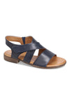 Outside view of Miz Mooz Sandal - Style Dovey in denim