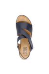 Top view of Miz Mooz Sandal - Style Dovey in denim