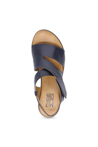Top view of Miz Mooz Sandal - Style Dovey in denim