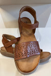 Pair view of Miz Mooz Sandal - Style Mave in brandy