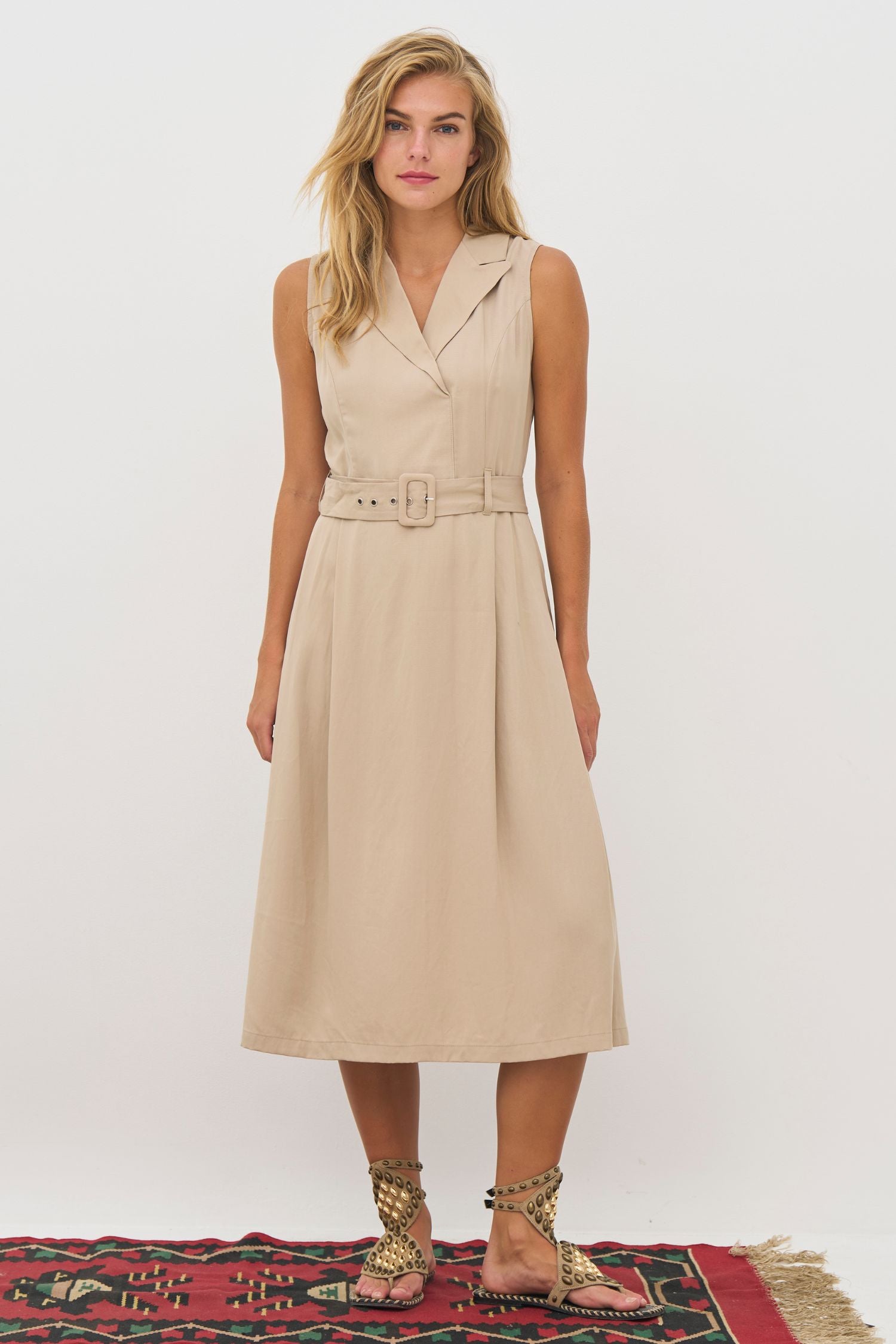 Front view of NU Denmark Dress - Style 8804-25