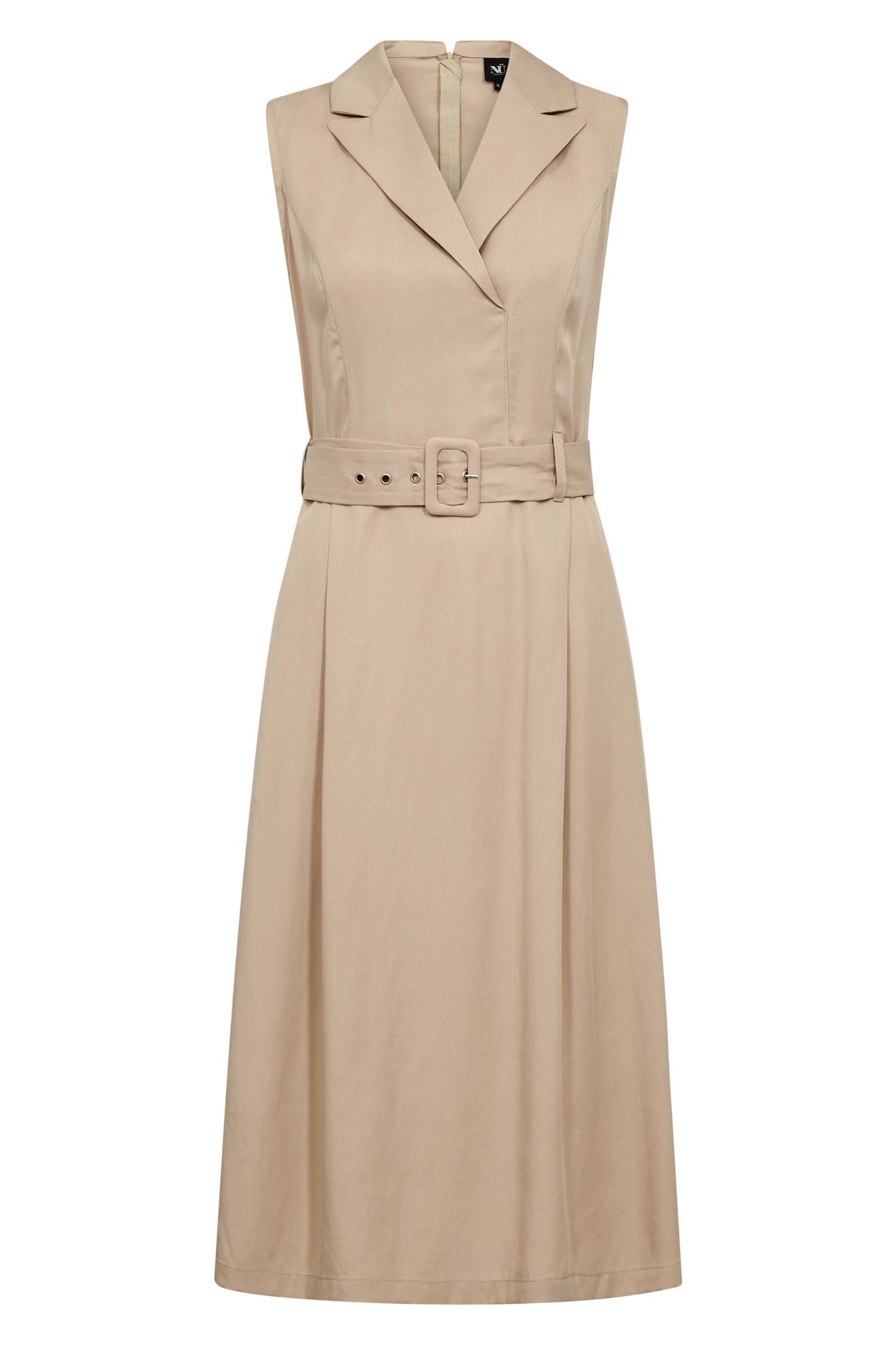 Off model front of NU Denmark Dress - Style 8804-25