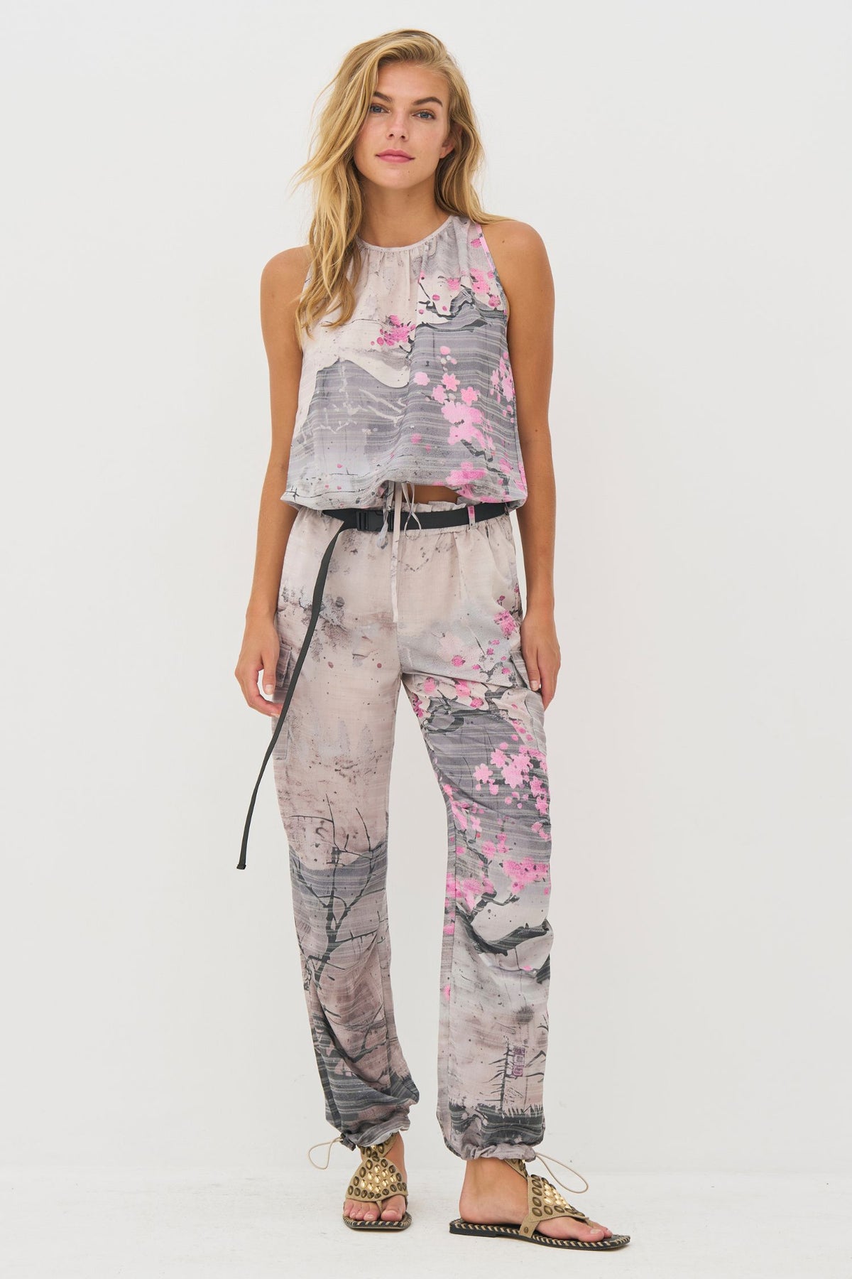 Front view of NU Denmark Sleeveless Top - Style 8813-46