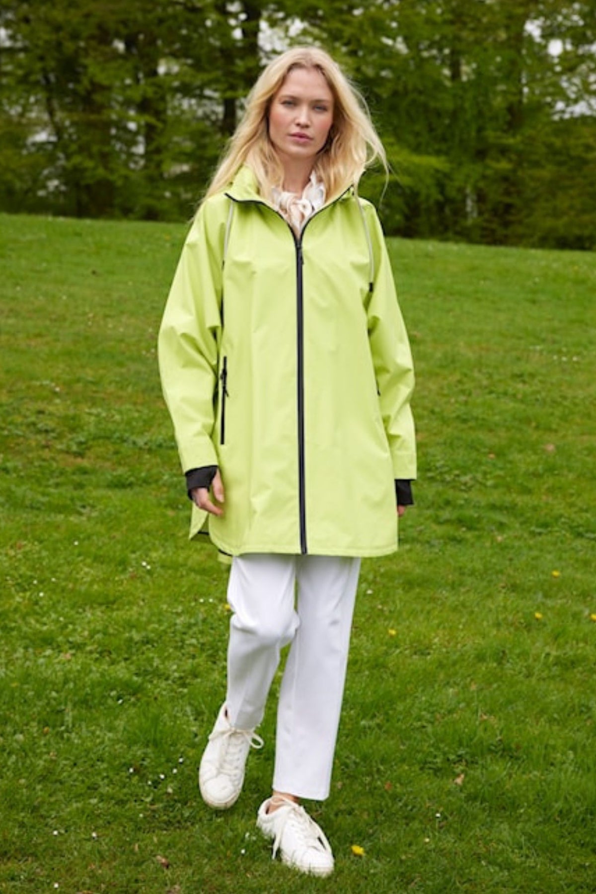 Lifestyle pic of Normann Rain Jacket - Style 1094