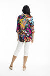 Back view of Orientique Copacabana Blouse - Style 62666