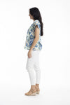 Side view of Orientique Fitzroy Top - Style 22983