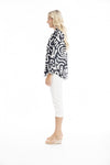Side view2 of Orientique Poplin Blouse - Style 42123