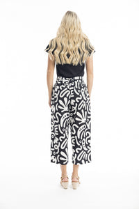 Back view of Orientique Poplin Pant - Style 4634
