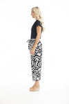 Side view of Orientique Poplin Pant - Style 4634