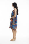 Side view2 of Orientique Reversible Shift Dress - Style 30009