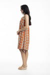 Side view2 of Orientique Reversible Shift Dress - Style 30009