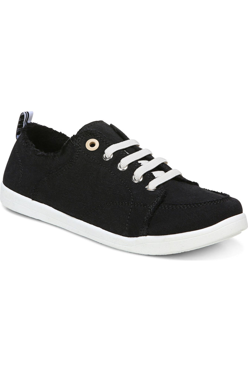 Vionic Canvas Sneaker - Style Pismo BLK, side1