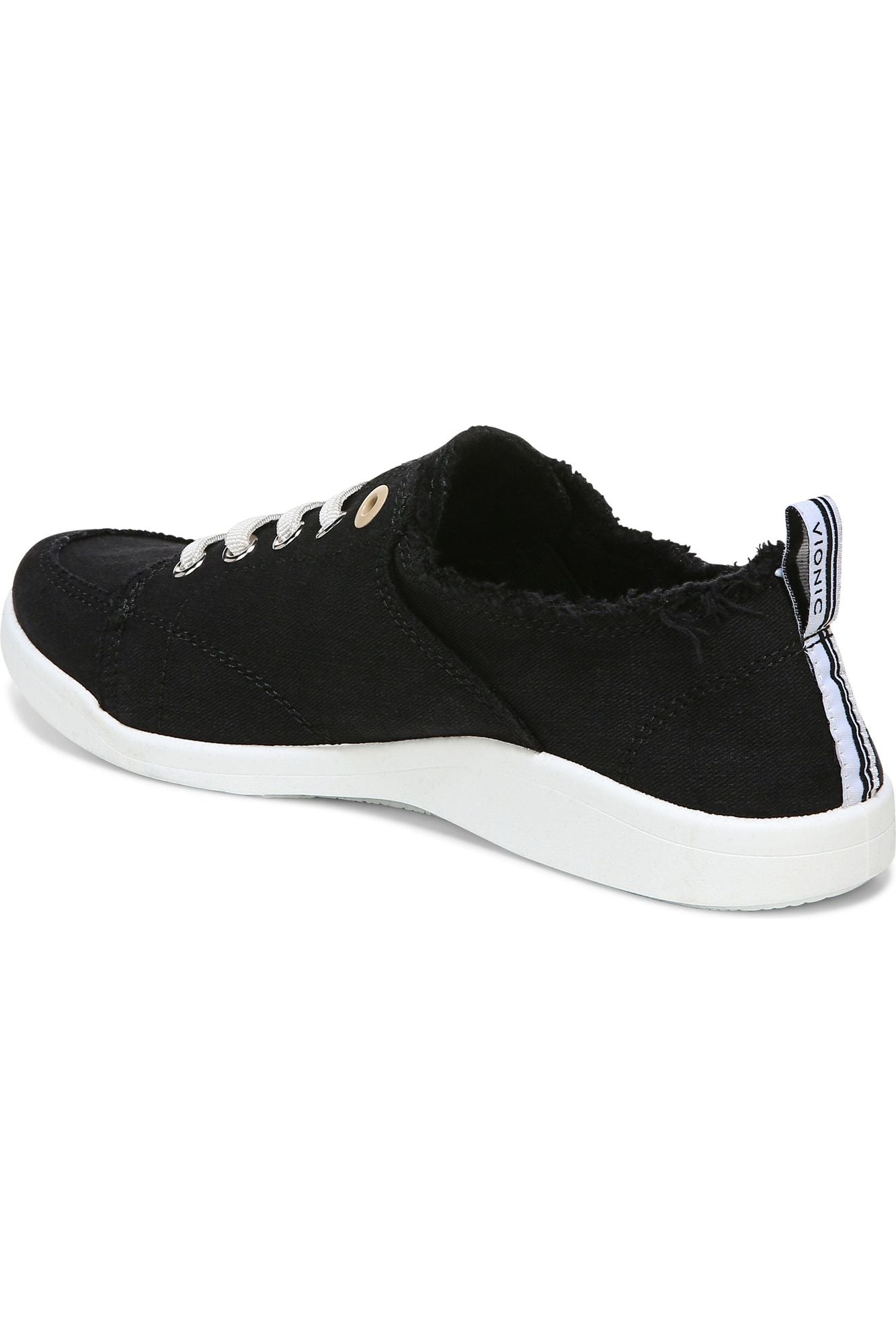 Vionic Canvas Sneaker - Style Pismo BLK, side4