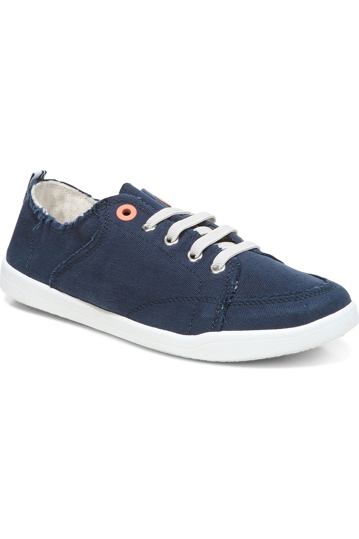 Vionic Canvas Lace-Up Sneaker - Style Pismo NAV, side