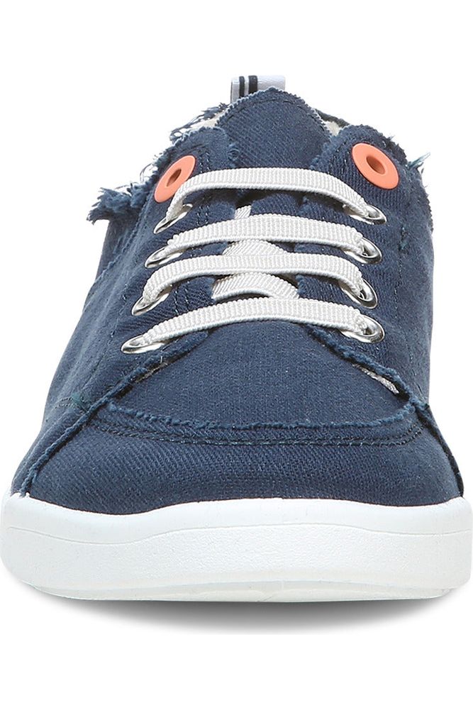 Vionic Canvas Lace-Up Sneaker - Style Pismo NAV, front