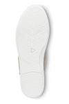 Vionic Canvas Laced Denim Sneaker - Style Pismo CNVS, beige denim, bottom