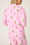 PJ Salvage PJ Set - Style RPFLPJ, "Let's Jingle & Flamingle", back2