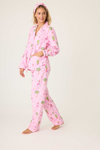 PJ Salvage PJ Set - Style RPFLPJ, "Let's Jingle & Flamingle", side