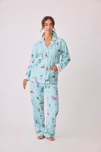 PJ Salvage PJ Set - Style RPFLPJ, mint, front