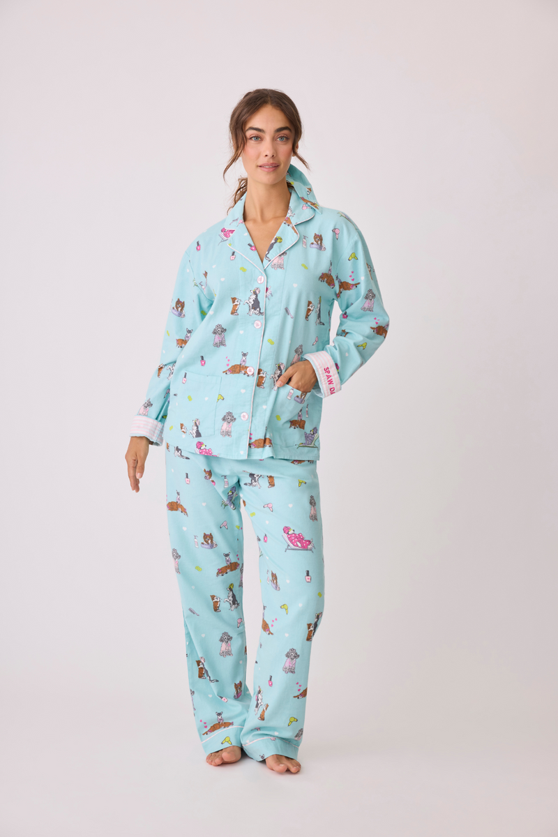 PJ Salvage PJ Set - Style RPFLPJ, mint, front