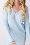PJ Salvage Pointelle Hearts Nightshirt - Style RPPHCE, front2
