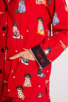 PJ Salvage PJ Set - Style RKFLPJ, pocket, red