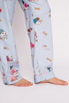 PJ Salvage PJ Set - Style RKFLPJ, pants, sky blue