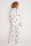 PJ Salvage PJ Set - Style RKFLPJ, back, ivory