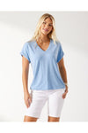 Tommy Bahama Kauai Jersey V-Neck T-Shirt - Style TW219726