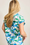 Back view of Tommy Bahama Coastalina Seaside Brights Camp Linen Shirt - Style SW2321473
