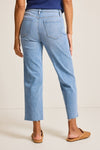 Back view of Tommy Bahama High Rise Straight Leg Crop - Style SW121118
