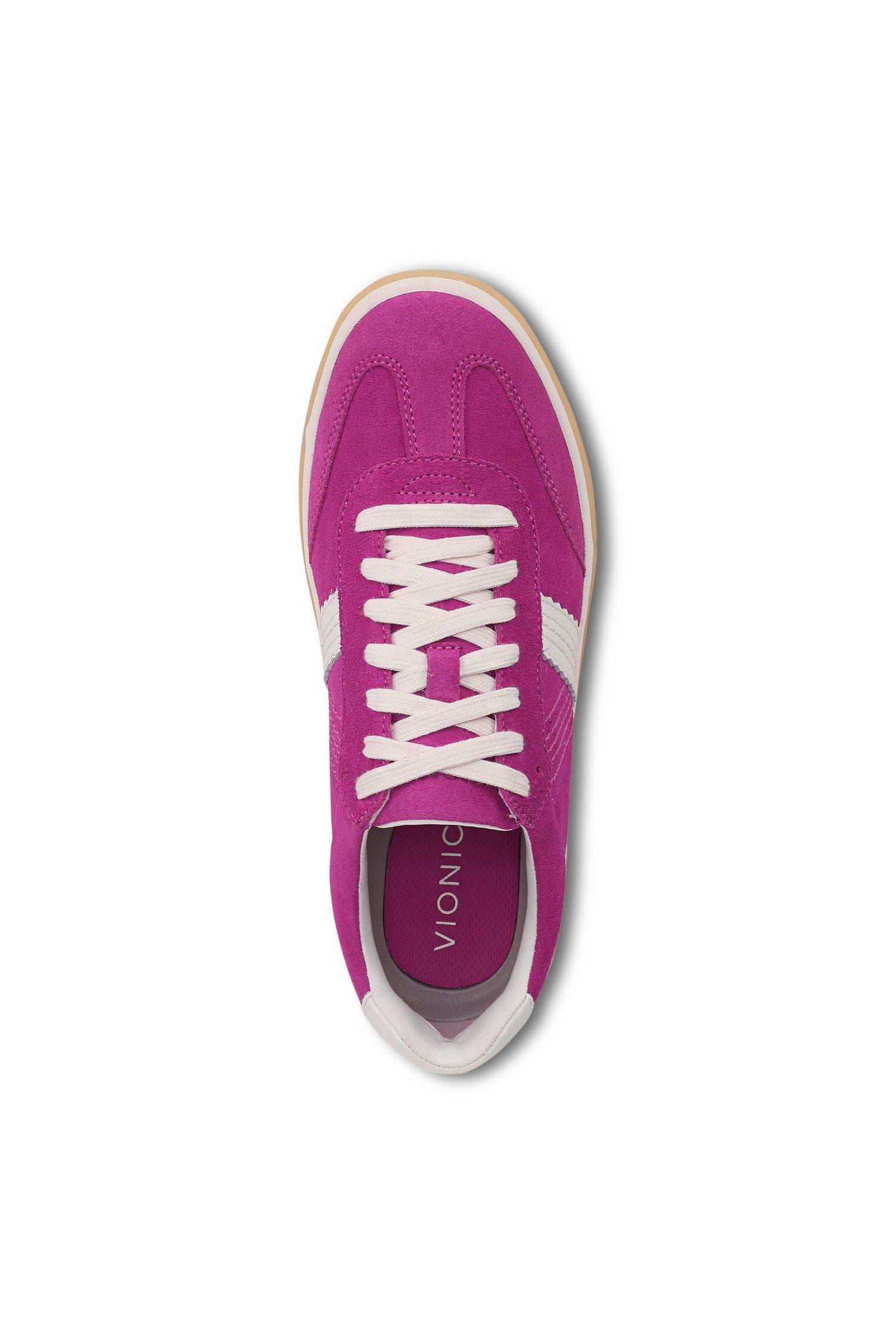 Above view of Vionic City Walk Sneaker in rose