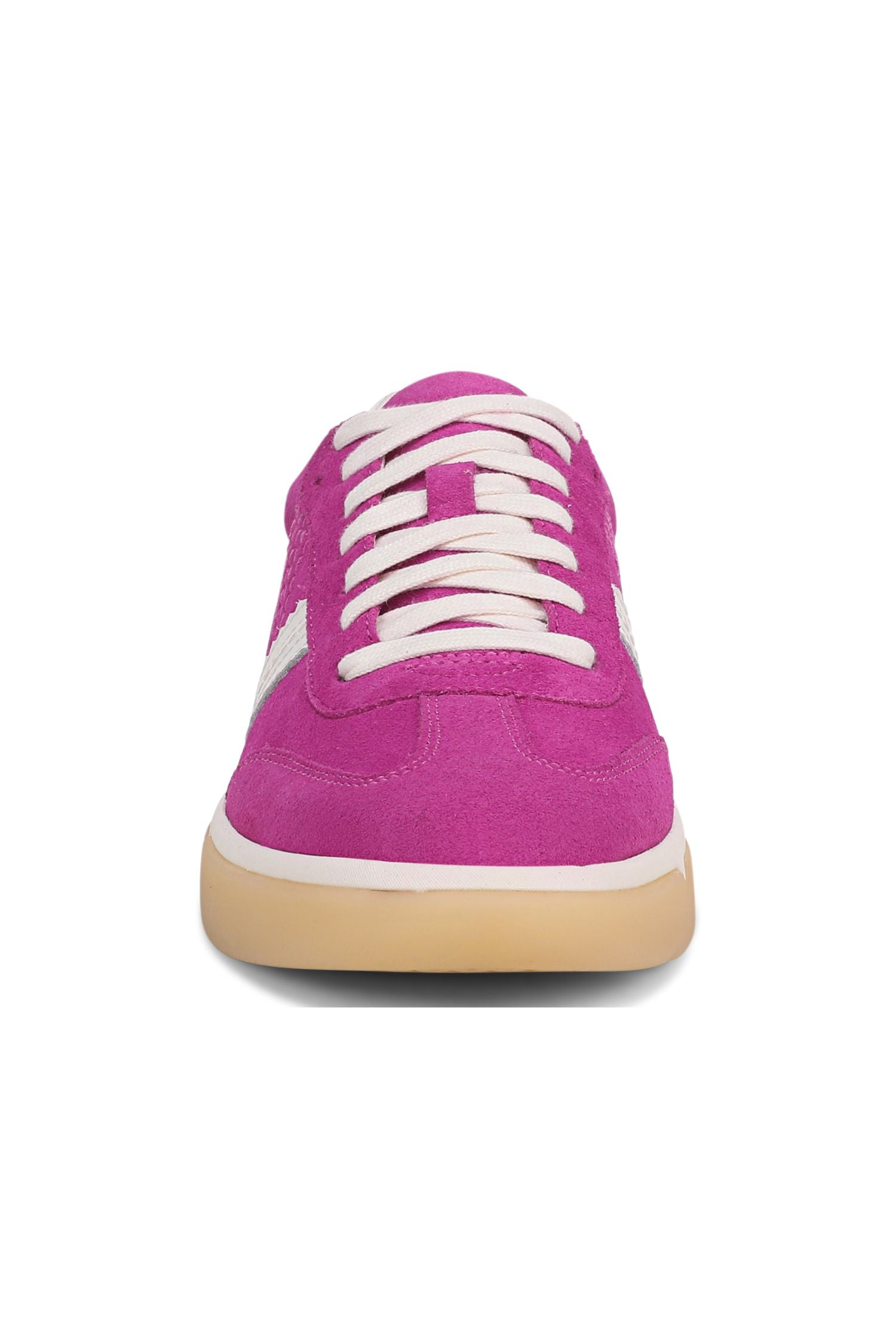 Front view of Vionic City Walk Sneaker in rose