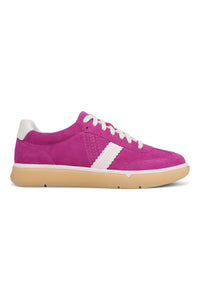 Side view of Vionic City Walk Sneaker in rose