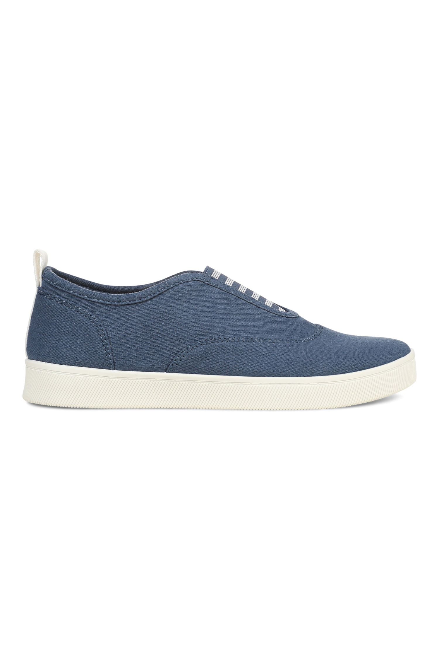 Side view2 of Vionic Cobalt Slip-On Sneaker in denim