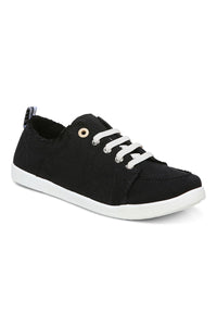 Angle view of Vionic Pismo Venice Casual Sneaker in black