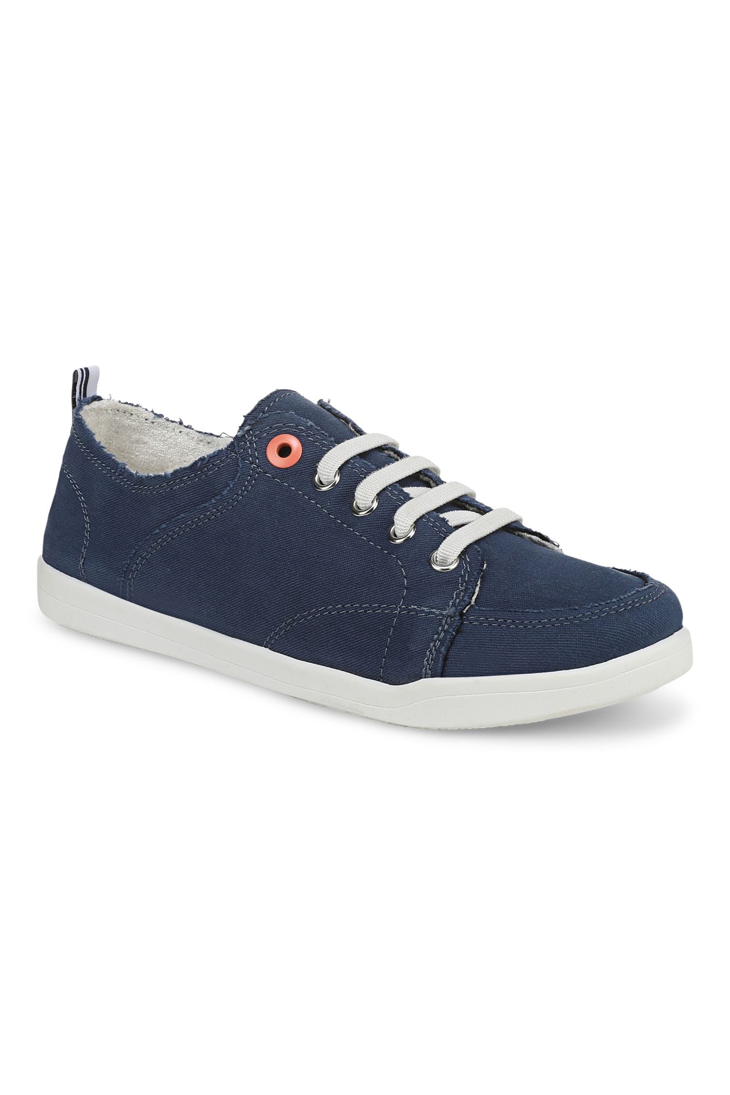 Angle view of Vionic Pismo Venice Casual Sneaker in navy