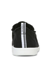 Back view of Vionic Pismo Venice Casual Sneaker in black