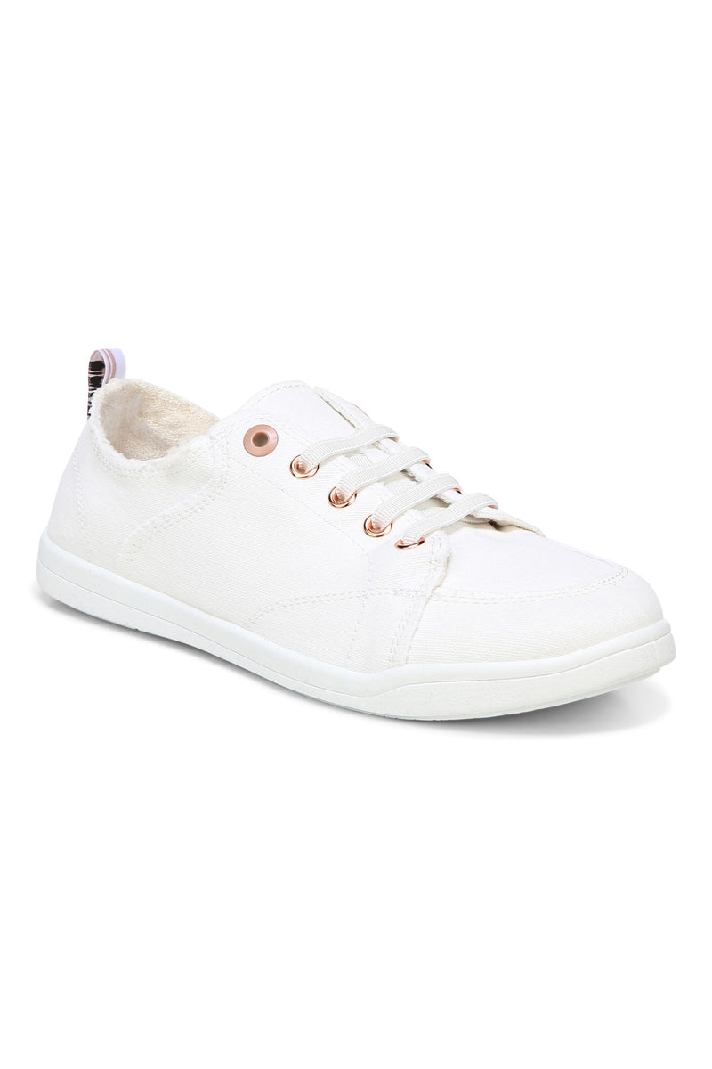 Angle view of Vionic Pismo Venice Casual Sneaker in cream