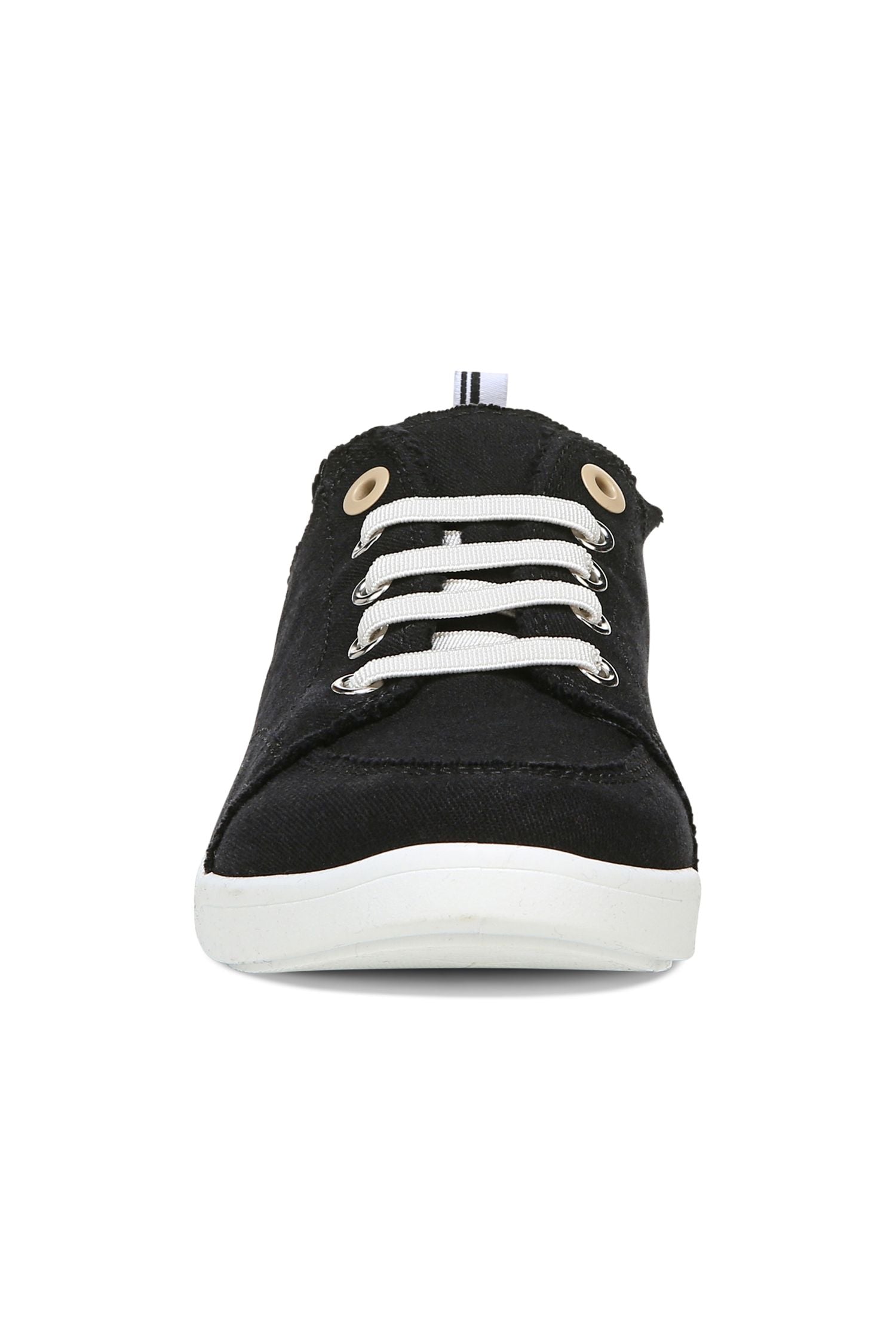 Front view of Vionic Pismo Venice Casual Sneaker in black