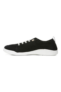 Side view of Vionic Pismo Venice Casual Sneaker in black