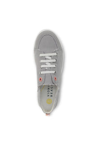 Top view of Vionic Pismo Venice Casual Sneaker in light grey