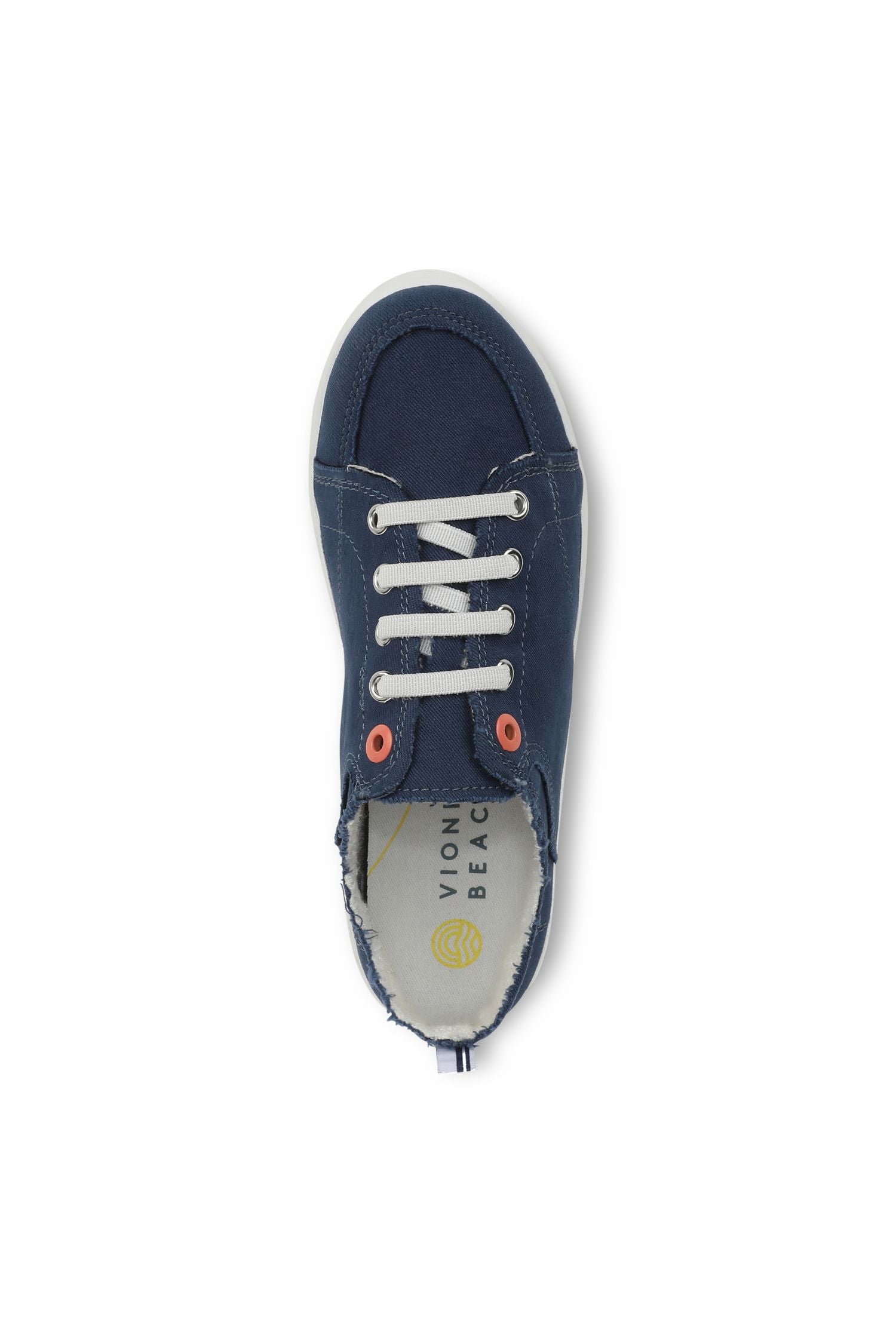 Top view of Vionic Pismo Venice Casual Sneaker in navy