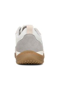 Back view of Vionic Walk Slim Glide Sneaker in ivory