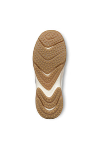 Bottom view of Vionic Walk Slim Glide Sneaker in ivory