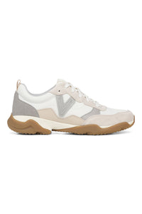 Side view of Vionic Walk Slim Glide Sneaker in ivory
