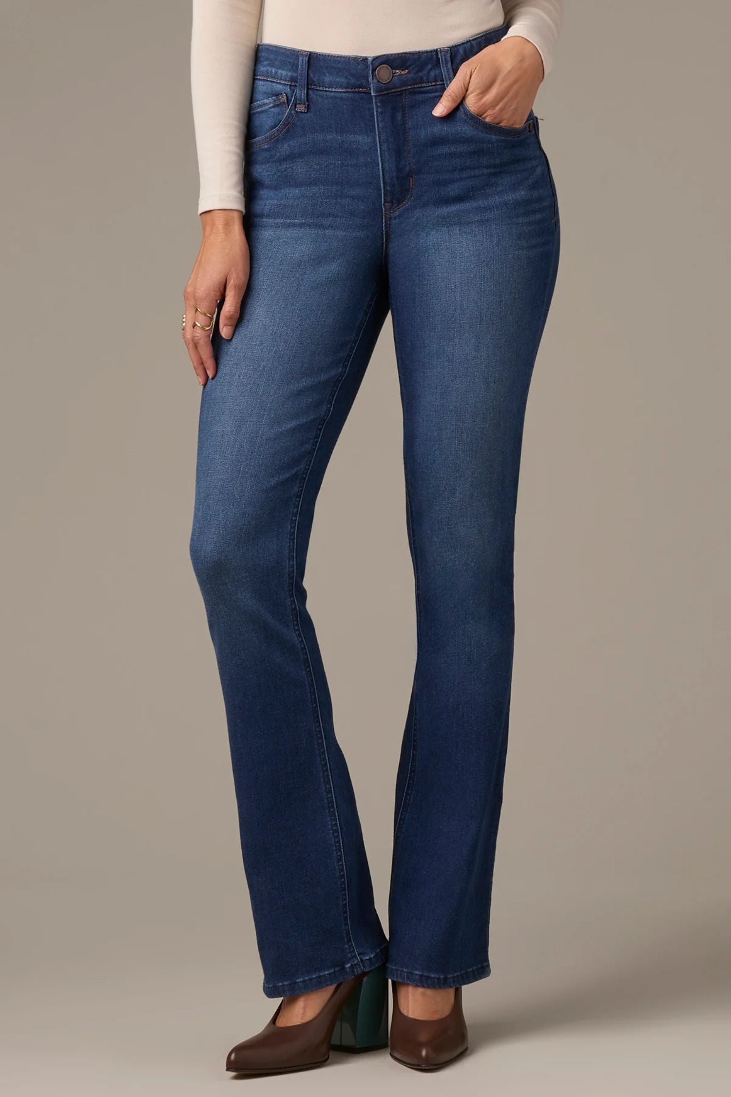 Wit & Wisdom Brittany High Rise Bootcut Jeans - Style